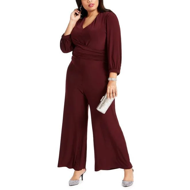 Long Formal Long Sleeve Pantsuit Sample Size