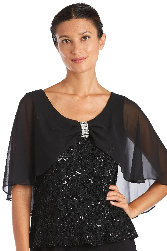 R&M Richards 5979 Mother Of The Bride Pinch Front Top