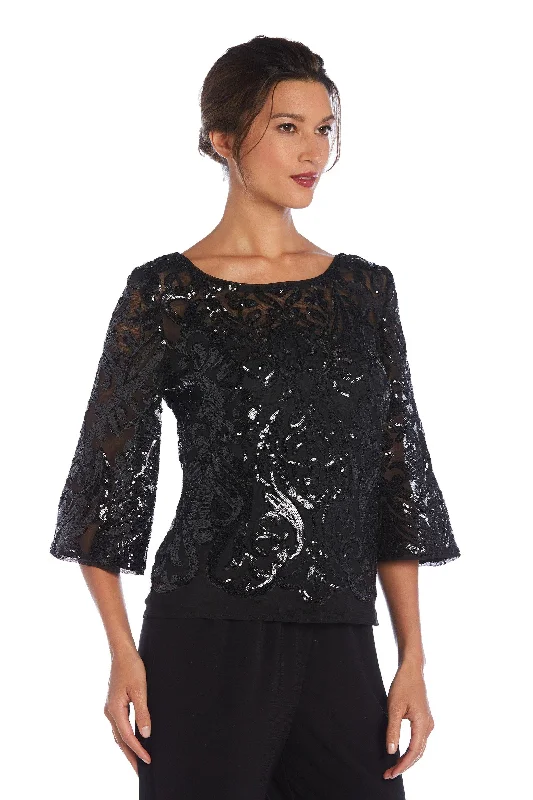 R&M Richards 5995 Mother Of The Bride Sequins Top