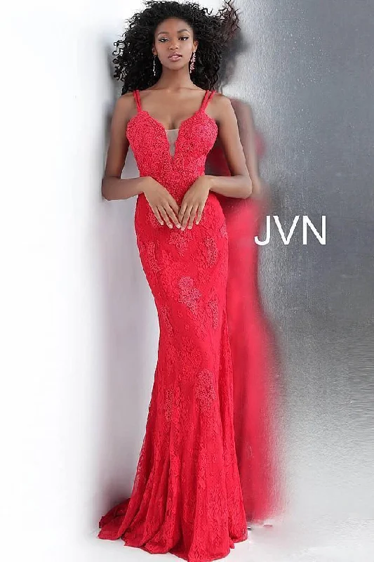 Jovani Long Fitted Formal Lace Prom Gown Sale