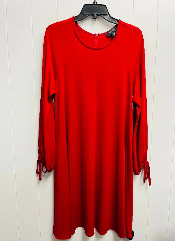 Dress Work By Karen Kane In Red, Size: L