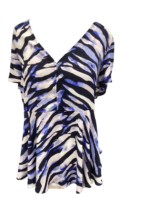 Animal Print Top Short Sleeve Torrid, Size 2