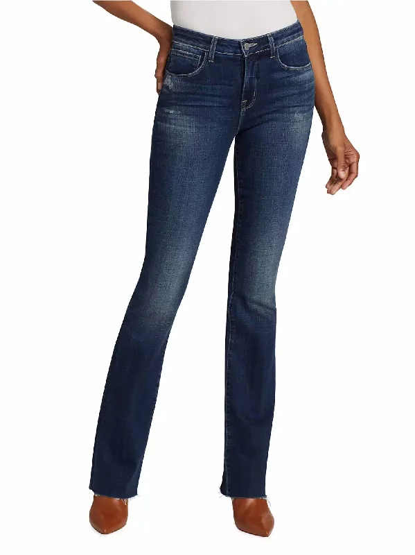 Ruth High-Rise Straight Leg Denim Jeans In Atwood