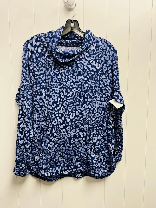 Top Long Sleeve By Tommy Bahama In Blue, Size: S